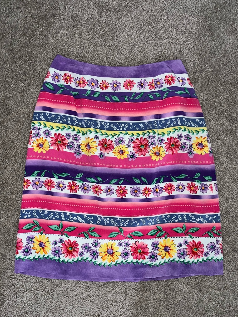 Talbot’s Silk 80s or 90s 100% skirt